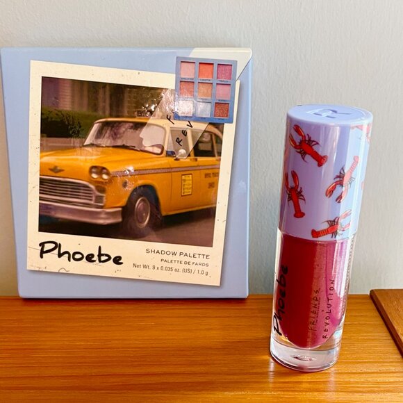 Makeup Revolution x Friends Phoebe Eyeshadow Pallette and Lip Gloss - Picture 1 of 13